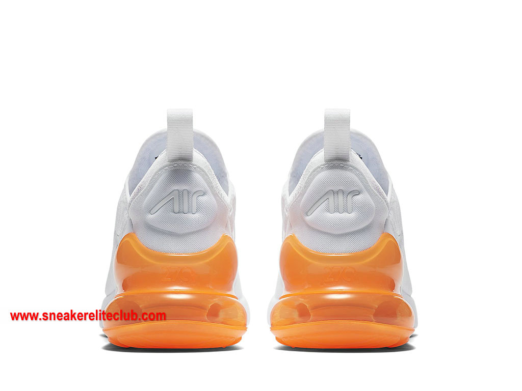 nike air max 270 blanche et orange