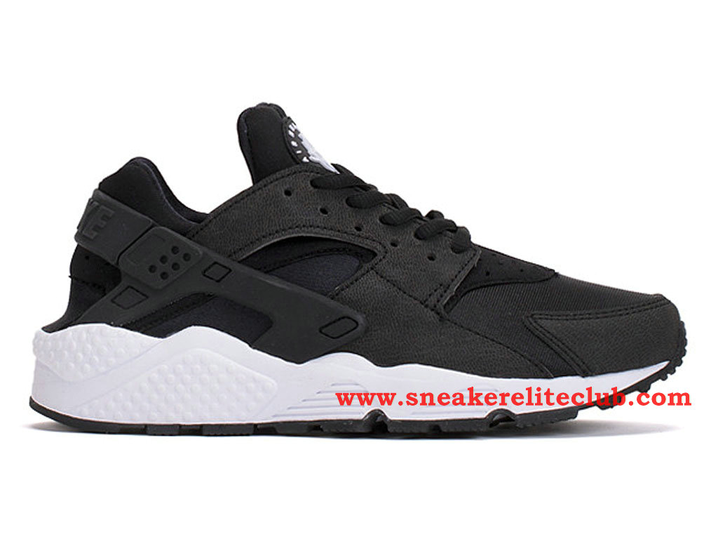 huarache femme noir et blanc