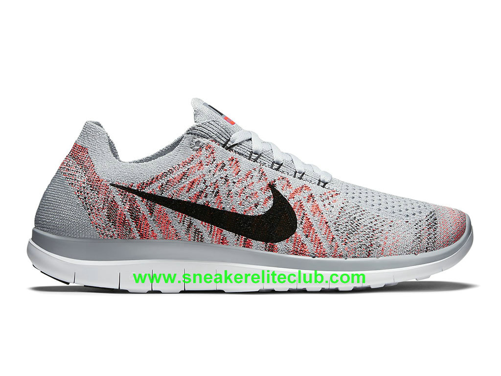 nike free 4.0 flyknit femme gris