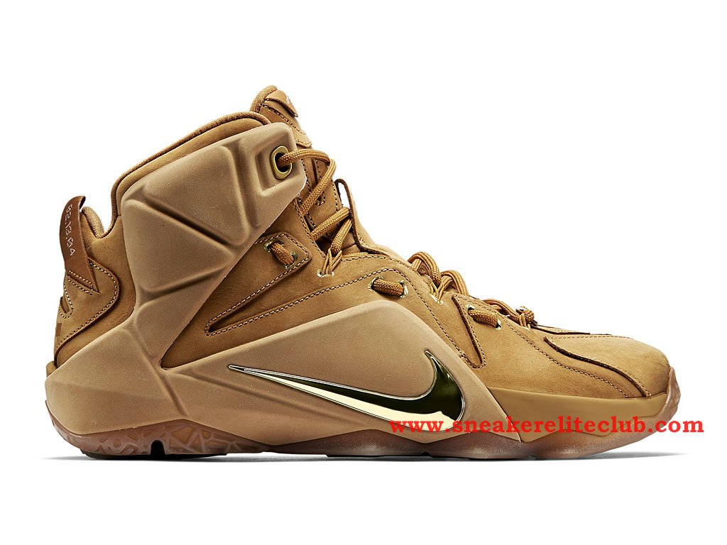 nike lebron 12 ext wheat