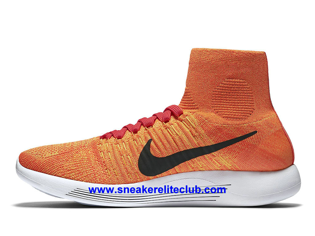 nike flyknit lunar 2 homme orange